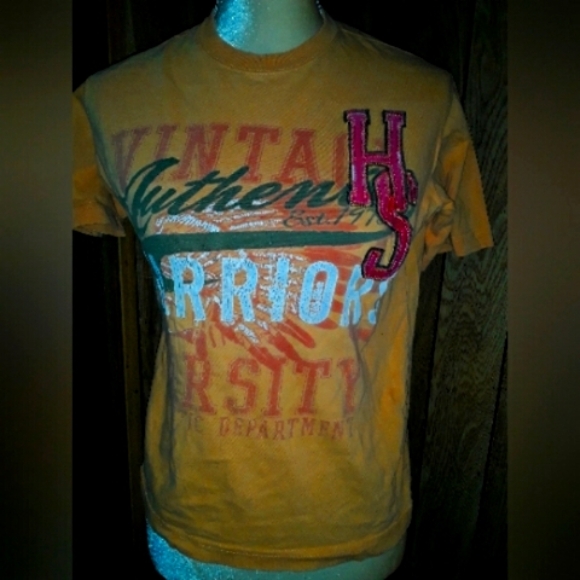 Tops - Mustard Yellow Medium Sized Womans Tee
